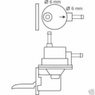 VW Golf II ( 19E, 1G1 )Benzinpumpe