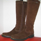 La Perla Stiefel Wildleder braun Grosse 35 neu