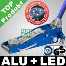 ALU - Rangierwagenheber / Wagenheber mit LED (1,5 to)