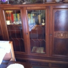 Schrankwand Nussbaum