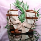 Ernesto Dolani 4563 Strappy Summer Boots 35 / US 5