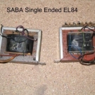 SABA Ausgangstrafos EL84 output transformer 2 Stuck