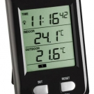 FUNKTHERMOMETER TFA 30.3034.01 BLACK RATIO FUNK- WETTERSTATION FUNK-TEMPERATUR