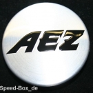 Nabenkappen AEZ Alu silber schwarz