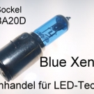 LLER XENON BLUE HALOGEN GLUHLAMPE BA20d 12V 35/35W