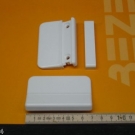 BALKON TERASSENTURZIEHGRIFF IN KUNSTSTOFF WEISS / BRAUN