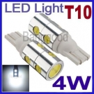 2x W5W T10 7 SMD LED Birnen Auto weiss HIGH POWER Standlicht Gluhlampe DC12V 4W