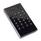 Edler Taschenrechner aus Acryl Aluminium schwarz