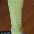 Unterarmschutz 100% Kevlar zur Kombi mit Angelhandschuhe, Landehandschuhe usw.