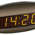 DIGITALER WECKER LIDO BELEUCHTETE LCD-ANZEIGE ORANGE TFA 60.2005 LEUCHTWECKER