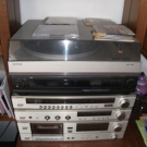 siemens plattenspieler + kassettendeck + cd player + radio tuner + verstarker