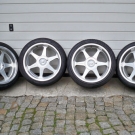 MK Motorsport Alufelgen, 18 Zoll, 10Jx18 + 8,5Jx18, inkl. ABE, BMW E36, E34, E38