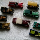 Oldtimer Auto Modelle aus Metall alt 11 Stuck