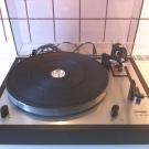 Thorens TD 166 MKII Plattenspieler - schwarz, m. Tonarmlifter, top