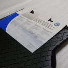 Volkswagen Original Gummi Fussmatten hinten VW Golf 4, VW Bora