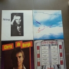 4 LPs Sting, Foreigner, Chris de Burgh...