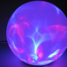 Kugel-Effektlampe mit 9 Power LEDs & 4 Leuchtprogrammen