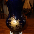 BLUMENVASE WEIMAR PORZELLAN ECHT KOBALT
