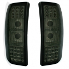 DEPO LED RUCKLEUCHTEN SET in SMOKE fur OPEL OMEGA B CARAVAN Kombi HECKLEUCHTEN