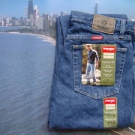 WRANGLER 5-STAR HERREN JEANS DUNKELBLAU VIELE GROESSEN NEU