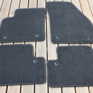 Original Volvo C30,V50,S40 Fussmatten Schwarz 5 Velour R-Design NEW Mats T5 NEU
