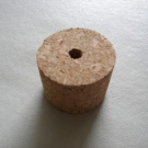 Korken Naturkork 45/38 mit Loch für Gärröhrchen Ø 8,5mm