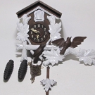 kl. Kuckucksuhr, älter, Werk läuft