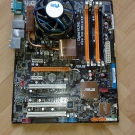  Asus P5W DH Deluxe Intel Pentium D 820 2x2.80 GHz Dual-Core DEFEKT ?