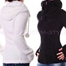 URBAN SURFACE KAPUZEN PULLOVER WARME TEDDY FLEECE JACKE SWEATJACKE 34 36 38 40