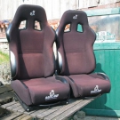 Raceland Sportsitze klappbar Rückenlehnen / auf Audi Coupe GT Typ 81 85 Konsolen