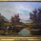 Landschafts-Gemälde