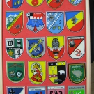 BW Verbandsabzeichen / Traditionswappen, - 20 Stück -