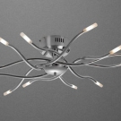 Deckenleuchte Deckenlampe 12-flmg. Lampe Leuchte MEDUSA // 68119-12D