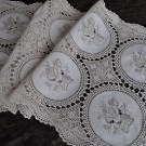 Tischdecke  Tischläufer Handarbeit TOP