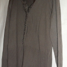 GC Fontana schöner Cardigan Cashmere Kaschmir top mit Rüschen weich super toll