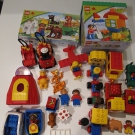 DUPLO Paket 5646 5931 NEU ! ZOO Eisenbahn Bob Bagger Flugzeug Polizei Feuerwehr