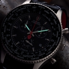 DETOMASO FIRENZE TITANIUM HERRENUHR TITAN CHRONOGRAPH SCHWARZ NEU