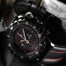 DETOMASO CATANIA RED CHRONOGRAPH SPORT TAUCHERUHR NEU