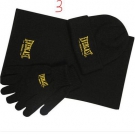 Everlast 3-er Set Mütze Schal Handschuhe KOMPLETT PAKET Herren Männer Boxen 