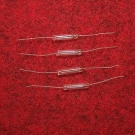 4 Lampen 6V / 50mA / 4mm  Axial lampe / lamps Lötenden +++