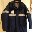 Schutz Parka, Multifunktionsjacke mit Reflexstreifen von Tempex, Neu