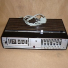 Grundig Sono Clock 30b Vintage Uhrenwecker Radiowecker 70er Jahre Klappzahlen