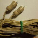 Saba Lautsprecherkabel Original mit Stecker 5m.