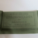 BW Bundeswehr Verbandpäckchen.