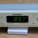 Küchenradio / Badradio Unterbau Grundig Sonoclock 690 weiß
