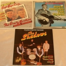 9 LP's (1x Doppel-LP) - Bill Haley, Everly Brothers, The Shadows, Billy Vaughn