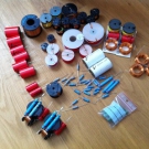 Frequenzweiche, Spule, Kondensator, Widerstände, Mundorf, Intertechnik, Audyn