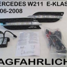 MERCEDES W211 S211 E-KLASSE ca. 06/2006-2008 TAGFAHRLICHT DAYLIGHT TAGLICHT  TFL