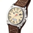 Detomaso"FOGGIA" Antique Silver/Beige/Dark Brown