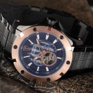 DETOMASO CARRARA HERRENUHR AUTOMATIK ROSEGOLD BLACK NEU